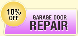 10% off garage door repair